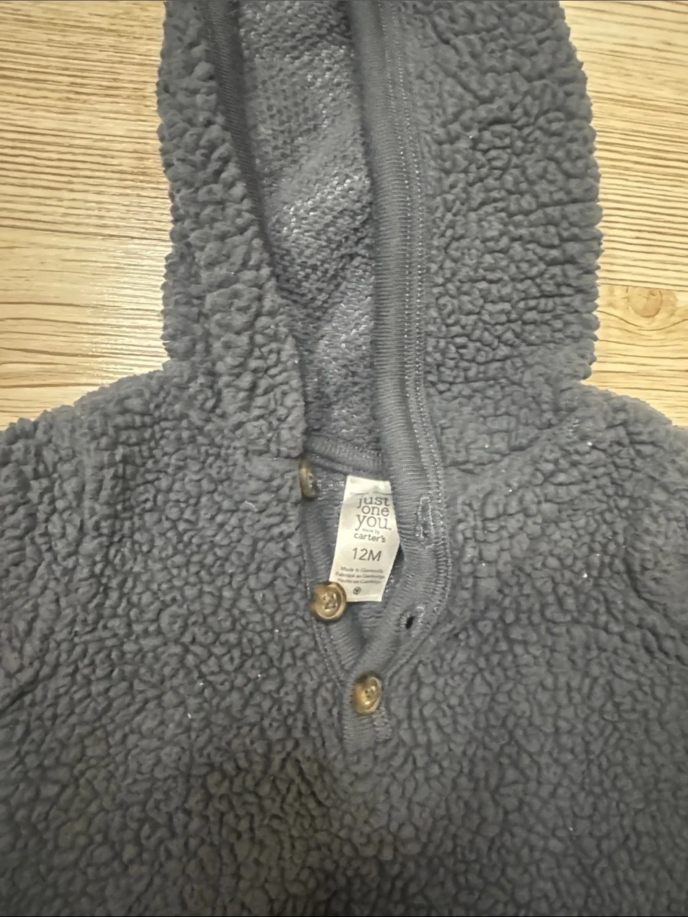 Carters plush sherpa